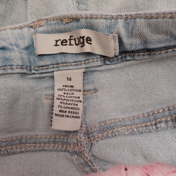 EUC Refuge Jean Shorts Size 14 - Picture 7 of 8
